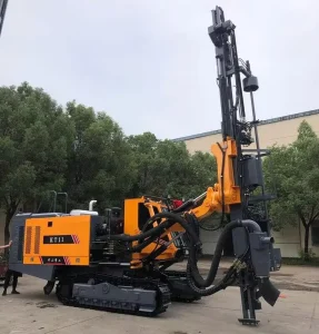 KT11 Integrated Crawler Type Portable Drill Rig 32m Borehole Drilling Machine for Mining