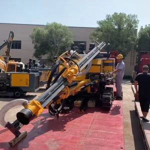 KT5C 15Bar Diesel Engine Mining Machinery KT Mine Blasting Hole Drilling Rig for Open Air Use