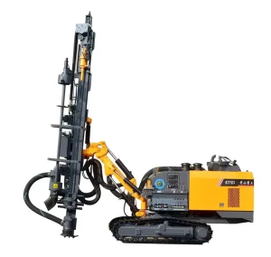 KT5D Diesel Engine Portable Mining Crawler Drill Rig for Underground Drilling Open Pit Quarrying with Durable Bearings