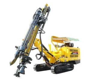 KT5J 12cbm Mine Drilling Rig Open-air DTH Rock Rig Wagon Drill With DTH Hammer