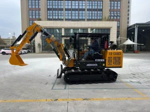 KWC4.0 4Ton Crawler Mining Excavator with Middle Arm Swing Compact Digger for Narrow Underground Tunnel