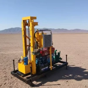 KY 150 Portable Dual use Water and Air Drilling Rig for Agricultural Irrigation and Well Drilling