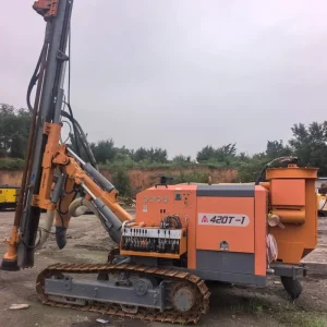 KY Used 420T 1 Crawler DTH Drilling Rig for Mining Quarry and Construction