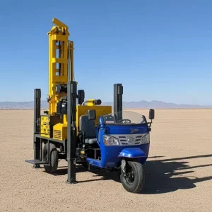 KY200 Drilling Depth 200m Diesel Tricycle-mounted Drilling Rig Small Medium Sized Mines Geological Exploration