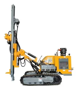 KaiShan KG550 Integrated Control Crawler DTH Drill Rig Diesel Engine Yuchai DKC2G3 58kW Real Time Parameter Monitoring Drilling