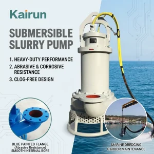 Kairun Explosion Proof Mining Submersible Mud Pump for Coal Mine Drainage