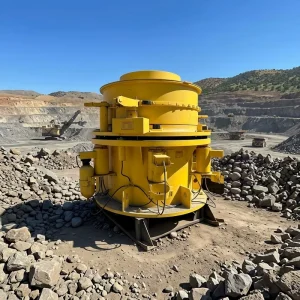Kanjue Cone Crusher Crushing Plant with Motor Bearing Gear Max.800t/h Capacity Long Life Mining Machinery