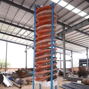 Kanjue Gravity Separator Iron Gold Silver Ore Concentrator Mineral Processing Equipment with Motor Easy to Operate