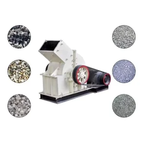 Kanjue Hammer Crusher Equipment with AC Motor Bearing Gear 50 90t/h Capacity for Primary Stone and Rock Crushing Applications