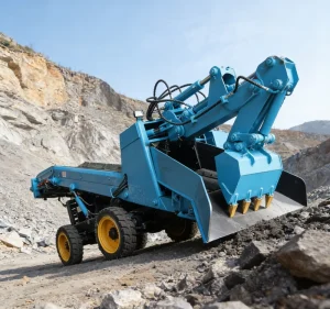 Kapuro 50m³/h Underground Excavation Machine MWB-50 Mining Mucking Loader