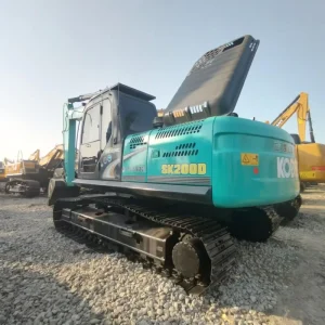 Kobelco SK200D Used Excavator 20Ton Hydraulic Crawler Digger Secondhand Engineering Construction Machinery Japan Original