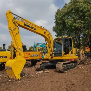 Komatsu Pc120 Low Hours Original Engine Hydraulic System High Power Construction Machine Second Hand Used Excavator