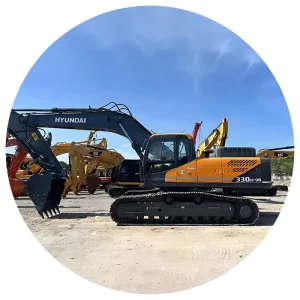 Korea Origin Used Hyundai 330Lc 33 Ton Large Excavator 98% New Mining Road Heavy Earthmoving Infrastructure Crawler Diesel