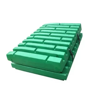 LT140 Mobile Jaw Crusher Mn18Cr2 Wear Parts Jaw Plate for Mining