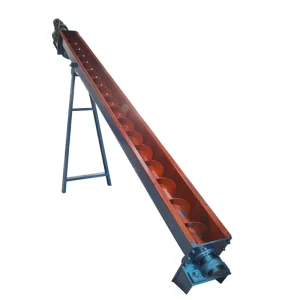 LX-200 Industrial Stainless Steel Customized Assemble Corn Inclined Screw Continuous Feeding Tubular Conveyor
