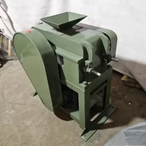 Lab Double Roller Crusher Sand Making Machine Sealed Double Small Dust Mini Laboratory Double Roller Crusher
