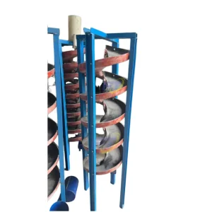 Lab Small LL 400 Gravity Separator Spiral Chute Concentrator Mining Processing Equipment for Mineral Copper Gold Manganese