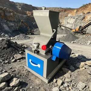 Laboratory Hammer Crusher with 3mm Discharge Size Small Scale Crushing Machine for Coal Rock Ore Sample Preparation