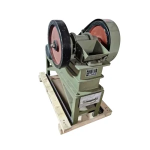 Laboratory Small Mini 2.2kw Single Phase Electric Motor Sample Preparation Jaw Crusher for Geology Gold Mining