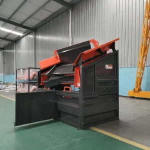 Landscapping Tools Equipment Topsoil Screen Compost Sorting Machine Waste Recycling Shaking Screens Electric powered