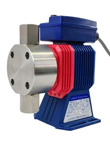 Lango Industrial Chemical Dosing Pump 316SS EM Diaphragm Type Manual Stroke Knob High Pressure 10L/H Max Flow Rate for Coal Mine