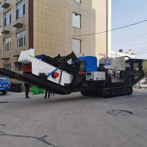 Large Capacity 300 Tph Stone Crushing Plant Track Mobile Impact Crusher for Construction Waste Rubbish