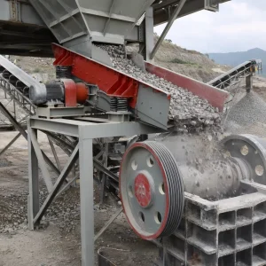 Large Capacity Customized Four AC Motor Powered High Efficiency Wobbler Vibrating Feeder Screen Bearing High Productivity Mining