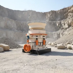 Large Capacity HP Multi Cylinder Hydraulic Cone Crusher Heavy Duty Mine Stone Crushing Equipment