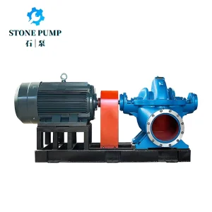 Large Capacity Horizontal Single Stage High Output Double Suction Split Case Pump Agricultural Water Irrigation Pump