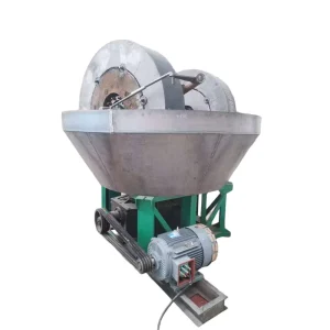 Large Capacity Mini Grinding Pan Machine with Full Plant Gold Grinding Equipment No Mineral Powder Loss