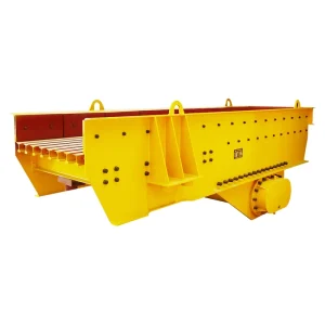 Large Capacity Motor Driven Vibrating Feeder for 50-350mm Material Mineral Processing