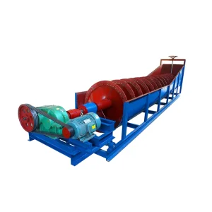 Large Capacity Ore Mining Stone Classifier Clay Washing Equipment Spiral Sand Washer Construction