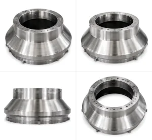 Large Crusher Moving Cone OEM Fabrication Oversized Cone Crusher Mantle CNC Machining Mining Wear Parts