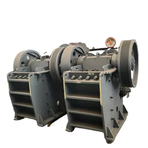 Large Crushing Ratio and Wide Adjustment Range Jaw Crusher for Iron Ore and Granite with Robust Welded Frame