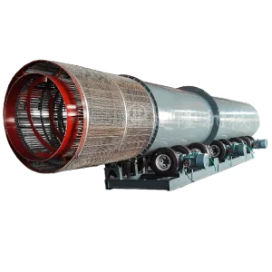 Large Cylindrical Steel Ore Washing Machine 120TPH Drum Stone Washing Equipment Kaolin Clay Washing Screening
