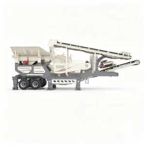 Large Feed Opening 250mm LF250 Tire Type Impact Crusher for Limestone Coal Gangue and Construction Waste Recycling