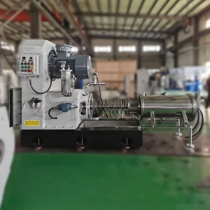 Large Flow 100L Disc Type Bead Mill Super Fineness Horizontal Industrial Sand Mill
