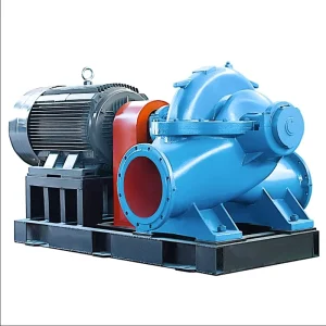 Large Flow Centrifugal Pump Industrial Horizontal High Water Pressure Large Power Pump Electric Double Suction Pump