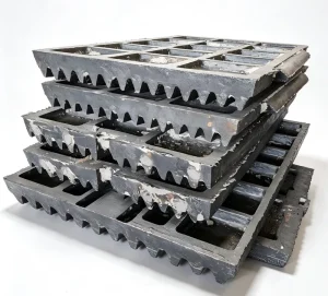 Large Jaw Crusher Wear Plate Custom Machining Heavy Steel Mining Equipment Parts OEM Manufacturer