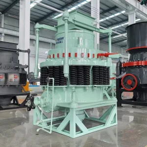 Large Output Sand Aggregate Production Line Cubic Finished Product Overload Automatic Protection Spring Cone Crusher
