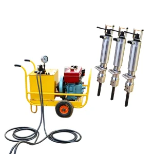 Large Scale Diesel Hydraulic Rock Splitter Equipment for Concrete Demolition