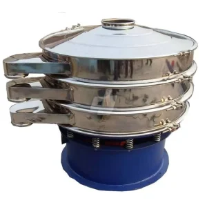 Large Scale Rotary Gold Ore Processing Sifter 24h Continuous Work High Efficiency Stainless Steel Vibrating Screen Motor