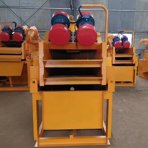 Large Scale Sewage Sludge Dewatering Machine Sediment Oil Separator Pile Driving Mud Treatment Dewatering Equipment