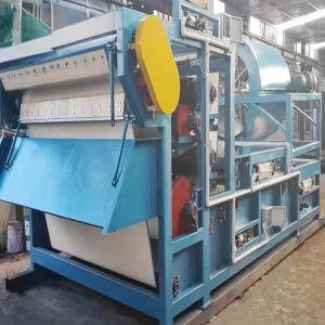 Large Scale Wastewater Sludge Treatment Dewatering Machine