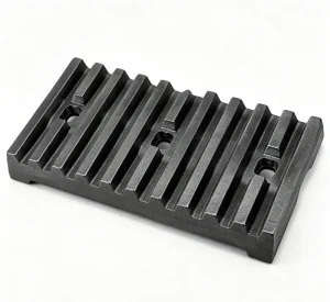 Large Size Mining Crusher Jaw Plate Heavy Wear Resistant Cast Steel Spare Parts Custom Machining