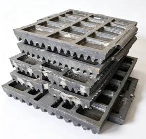 Large Size Mining Jaw Crusher Plate Custom Made Heavy Duty Crusher Wear Parts OEM ODM Manufacturer