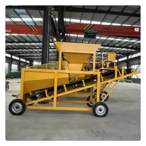 Large Soil Screening Trommel Screen with Motor & Engine Drum Screen