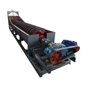 Large-scale High-weir Type Spiral Classifier for Mineral Processing Sand and Gravel Separation and Silt Washing Equipment