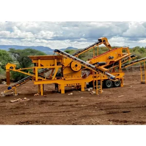 Large-scale Mining Equipment Construction Waste Crusher Mobile Stone Jaw Crusher Equipment
