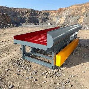 Large scale Vibrating Sluice Box Gold Panning Equipment Motor High Productivity 20 25 Tph Water Washing Machine Screening
